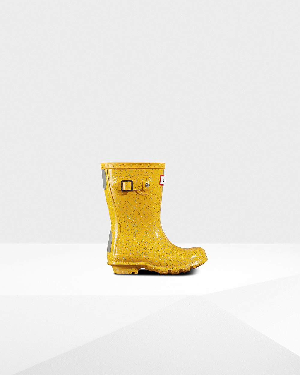 Kids Hunter Original Little Giant Glitter - Rain Boots Yellow - 5247-ELVTG